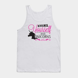 Believe in unicorns Tank Top